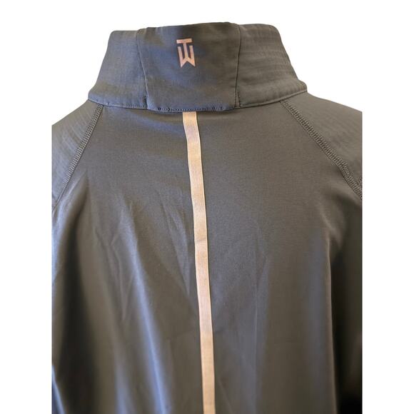 Nike Tiger Woods Collection Quarter Zip Golf Pullover, Men's Large, Slate Blue - Picture 4 of 5